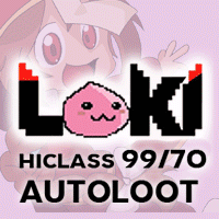 เซิฟ LOKI Hiclass 99/70 เล่นง่าย autolootได้ ทำเควส GVG