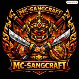 เซิฟ เซิร์ฟเวอร์ เปิดใหม่ SANGCRAFT | 1.8. - 1.21